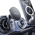andobil Autotelefoni hoidja MagSafe autokinnitusele, &uuml;mmargused &otilde;huavad, 20 x N56 tugevaimad magnetid, magnetiline telefonihoidja Mercede Benz A/B/C/E/S klassile/Sprinter/W205/Audi tarvikud jaoks