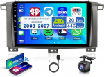 2G & 64G 9-tolline Android autoraadio Toyota Land Cruiser LC100/GXR 2003-2006 jaoks koos Carplay Android Car Wireless, puuteekraaniga Bluetooth HiFi/RDS/FM raadio, WiFi Navi/AHD tagurduskaamera/CANBUSiga