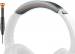 SOPROM asenduspeapael Sony WH-1000XM2 (WH1000XM2), MDR-1000X (MDR1000X) k&otilde;rvaklappidele, DIY peapaela tarvikud, kuldne