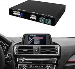 Apple Carplay traadita adapteri dekooder, BMW 1 2 3 4 seeria koos NBT s&uuml;steemiga F20 F21 F22 F23 F30 F31 F32 F33 2011-2015 aasta, toetab traadita Android auto, Mirrorlink, tahavaate kaamera