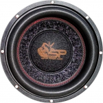 SP Audio 1 SP-10CW subwoofer 25,00 cm 250 mm 10 tolli l&auml;bim&otilde;&otilde;duga topeltpooliga dvc 2 + 2 ohm 250 watt rms 700 watt max boot cover auto, 1 tk