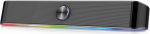 Ewent EW3525 Sound Bar m&auml;ngimiseks - RGB-valgustus - juhtmega k&otilde;lar - USB-pordi ja Bluetooth-&uuml;hendusega, stereok&otilde;lariga