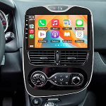 Autoraadio Renault Clio 4 2012-2019 Autonavigatsioon Bluetooth 9-tolline Android 13 Carplay Android auto navigatsiooniseadmete jaoks koos auto navigatsiooniga GPS WiFi FM RDS SWC, DSP + mikrofoniga