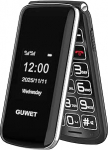 G739 Big Button Handy f&uuml;r &auml;ltere Menschen, Dual-Screen, Seniorenhandys mit 1600mAh Akku, Dual SIM Einfach zu bedienendes Basic Handy mit SOS-Notfalltaste, Schwarz