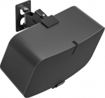 notiela kallutatav ja p&ouml;&ouml;ratav k&otilde;larite seinakinnitus Sonos 5 ja Play 5 jaoks - Raske paigaldus Sonos Five ja Play 5 Gen 2 jaoks - must