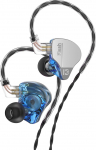 YINYOO KBEAR Flash Earbuds Wired Gaming Earbuds 3.5mm Plug-in Ear k&otilde;rvaklapid 1DD 1BA Hybrid In-Ear Monitors IEM k&otilde;rvaklapid koos Tangle-Free kaabel Laptop PC arvuti (ilma