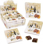 G&uuml;nthart 16 &scaron;okolaadikompveki talvine kingitus erinevate motiividega, kingitused &scaron;okolaadiga, 1 tk (608 g)