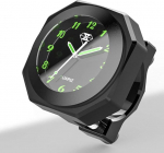 Mootorratta juhtraua kinnitus Cool Styling Glow-in-the-dark Clock, Dial Quartz Clock, Glow-in-the-dark Gear Display, mootorratta Moto Luminous Alloy Watch, Time Display, veekindel Watch Decoration