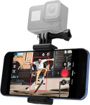 Pivo Action Mount kaamerale, kerge nutitelefoni kinnitus, statiiv, universaalse kinnitusadapteriga, 1/4" (0,63 cm) keermele, GoPro ja actionkaameratele v&otilde;i peegelkaameratele.