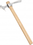 Youngwier Pickaxe for Digging, Pickaxe - Mattock Garden Pickaxe with 2-in-1 Design - Pick Axe Handle, Compact Pick Axe, Stainless Steel Multifunctional Mattock for Gardeners