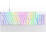 NZXT Function 2-2024 Optical Full Format Gaming Keyboard RGB Illuminated 8K Query Rate Linear Opt. Switches Adjustable Trigger Hot-Swap Gaming Keyboard White - German (QWERTZ)