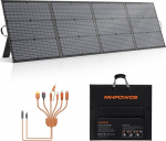 220 W kaasaskantav p&auml;ikesepaneel, IP67 veekindel 40 V monokristalliline kokkupandav p&auml;ikesepaneel Power Backup, vastupidav p&auml;ikesepaneelide p&auml;ikesepaneelide komplekt elektrijaama, RV, telkimine, off grid kalap&uuml;&uuml;k