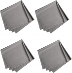 K&F Concept Microfibre Cleaning Cloth Pack of 4 for Electronic Devices, Camera, Lens, Filters, Glasses, Display, Laptop Phones, Universal Microfibre Cloth for 40 cm x 40 cm Square Wipes