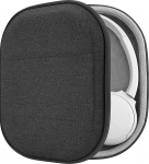 Geekria UltraShell k&otilde;rvaklappide &uuml;mbris Sony WH-CH510, WH-CH500, WH-XB900N, WH-1000XM3, 1000XM2, MDR-1000X k&otilde;rvaklappidele, asenduskaitsekott reisikotti, kus on ruumi osadele (tume)