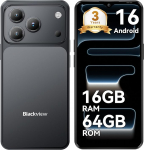 Blackview Wave 7C nutitelefon ilma lepinguta, Android 16 nutitelefonid 32MP + 13MP AI kaamera, 16GB + 64GB/2TB, 6,56-tolline mobiiltelefon odav, 5000 mAh Simlock-Free mobiiltelefonid, 4G Dual SIM / Face ID