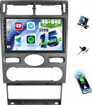 CAMECHO 4+64G 9-tolline autoraadio Ford Mondeo 2004-2007 koos tagurduskaamera DSP-ga, Android 13 traadita Carplay Bluetooth raadio Android Car WiFi GPS FM/RDS Mirror Link + IPS HD puuteekraaniga