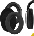 Geekria asendusk&otilde;rvaklapid Sennheiser HD598 HD598SE HD598CS HD598SR k&otilde;rvaklappide k&otilde;rvapadjad k&otilde;rvakuppide remonditarvikud (must)