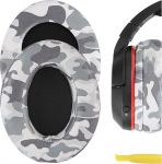 Geekria asendusk&otilde;rvapadjad, mis &uuml;hilduvad Turtle Beach Stealth 600, 400, 500X, 700X, 420X, Ear Force XO SEVEN, XP500, PX5, PX4, X42 Gaming Headphone Ear Pads, Headset Ear Pads (Camo Protein).