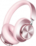 Y03 Bluetooth Kopfh&ouml;rer Kabellos Over Ear mit EQ Modi, 60 Stunden Spielzeit, Hohe Klangqualit&auml;t Faltbare Weiche Ohrpolster Ohrh&ouml;rer f&uuml;r Reisen - Rosa