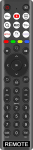 AULCMEET ERF2B38 ERF2B38H Asenduspult h&auml;&auml;lpult, mis sobib Hisense FHD QLED Smart TV 32E4QT 32A4Q 40E4QT 32A5Q 40A4Q 40A5Q 55U7Q 85E77Q 50E8Q 100U7Q 85E77Q jaoks