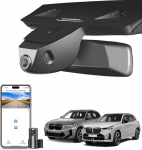 Esiosa 4K ja tagumine 1080p Dash Cam Custom BMW Gen3 G01 X3 2018-2024, F97 X3M 2020+ (mudel C), sDrive28i xDrive30i M40i, OEM Style, 2160P UHD Video, WiFi & App, 128GB kaart