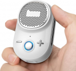 Divoom Itour-S Mini Wearable Bluetooth-k&otilde;lar mikrofoniga, klamber kaasaskantav k&otilde;lar, suur heli ja j&otilde;uline bass, IP67 veekindel, ehitusplatsil t&ouml;&ouml;toa jaoks v&auml;ljas ronimine (valge)