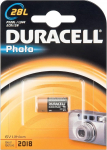 Karbis 6 x Duracell 28L 6V liitiumpatareid PX28L V28PXL 2CR1/3N L544 6-voldine