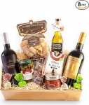 Delikatessid SAPORI D'ITALIA DELUXE kinkekorv valitud Itaalia delikatessidega - kinkekomplekt Itaalia