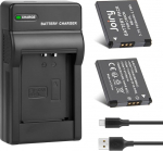 Joiry 2 x NB-11L Li-ion asendusaku NB-11LH USB laadija Canon PowerShot A2300 A2400 A2500 A2600 A3400 A3500 A4000, ELPH 110 115 130 320 340 HS, IXUS 2 65 65 12D 140 155 150 145 jaoks.