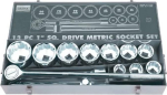 Draper 71176 13-osaline 1-tolline neljakandilise ajamiga Silverdrive metriliste mutriv&otilde;tmete komplekt