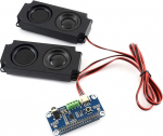 Waveshare WM8960 Hi-Fi Sound Card HAT for Raspberry Pi Audio Module Support Stereo CODEC Play/Record Can Directly Drive Speakers to Play Music I2C I2S Interface 5V Power Supply
