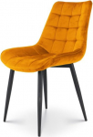 Kosmi Modern Velour tool Mustard metallist jalgadega
