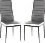 2 s&ouml;&ouml;gitooli Modern Style Modern s&ouml;&ouml;gitoolid meie s&ouml;&ouml;gitoa k&ouml;&ouml;gi koosolekuruumi (2, Hall + Valge)