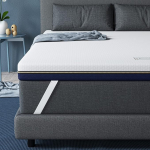 BedStory madratsipealne 140 x 200 cm paksusega 3-tolline geel-m&auml;luvahuga madratsipealne ergonoomiline ventileeritud k&otilde;rge tihedusega h&uuml;poallergeenne kate pestav