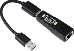 Waveshare USB 3.2 Gen1 to Gigabit Ethernet Converter juhivaba Plug and Play Multi s&uuml;steemide &uuml;hilduvus