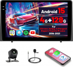 [4G+128G] Inefala Android 15 Autoradio f&uuml;r Citroen Jumpy 3/Peugeot Expert/Toyota Proace 2016-2021 mit Wireless Carplay Android, 9" Touchscreen Radio mit Navi GPS WiFi RDS BT EQ SWC R&uuml;ckfahrkamera Mic