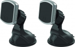 Scosche MPDB MagicMount Pro universaalne magnetiline kinnitus mobiilsete seadmete jaoks, frustratsioonivaba pakendis, must, iminapakett, 2 tk, musta v&auml;rvi