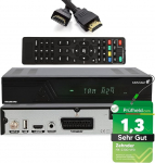 ZEHNDER HX 2300 VFD satelliidi vastuv&otilde;tja + HDMI kaabel, salvestusfunktsiooniga, Full HD v&otilde;imeline, digitaalne satelliidi vastuv&otilde;tja satelliittelevisiooni vastuv&otilde;tja, HD vastuv&otilde;tja