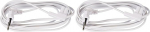 Electraline 95514 toitejuhe Audio, video, raadio, Sonos Play nurga all olev Euro-pistik topeltpistikupesale, t&uuml;&uuml;p C7, valge, 3 meetrit (2 tk)