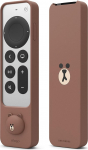 elago Line Friends Slim Case &uuml;hildub Apple TV 4K Siri Remote 3. p&otilde;lvkonna (2022) ja 2. p&otilde;lvkonna (2021) kaugjuhtimispuldiga.