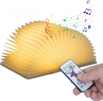 QXMGCBOK 3D Dragon Shaped Relief Bluetooth Book Speaker, &ouml;ine valgus, 3W kaasaskantav traadita Bluetooth-muusika atmosf&auml;&auml;ri raamatutuli, mis sobib v&auml;ljas v&otilde;i perekonna kokkutulekuks