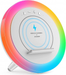 MOXYOY Bluetooth-k&otilde;lar koos &ouml;ise valguse ja traadita laadijaga, voodilamp Parim s&uuml;nnip&auml;evakinkidee teismeliste jaoks naistele, meestele