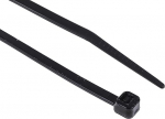 RS PRO Nailon 66 kaablisidemed soojusstabiliseeritud must 3,6 mm x 203 mm Pakend 100 tk