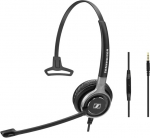 Sennheiser Century SC 635 - k&otilde;rvaklapid - juhtmega - 3,5 mm pistikupesa - must, h&otilde;bedane