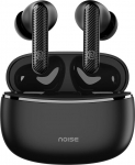 Noise Aura Buds k&otilde;rvaklapid 60 tundi m&auml;nguaega, nelja mikrofoniga ENC, kahe seadme paaritamine, Instacharge (10 minutit = 150 minutit), 12 mm pol&uuml;meerist komposiitjuht, BT v5.3 (Aura Black)