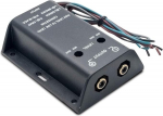 MASO auto k&otilde;rge ja madala taseme muundur 2 RCA Line Out v&otilde;imendi audioadapterit