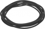QUARKZMAN jagatud kaablikanalisatsioonitoru 1/4 tolli (6,5 mm) ID 20 jalga (6 m) kaablikanalisatsioonitoru soojus- ja k&uuml;lmakindel -40F kuni 257F plastist paindlik kaablikanalisatsioonikaabli kaitse elektrikaablitele, must