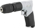 ABAC G-190 Compressed Air Drill - Plastic Case with Accessories (Drill + Screwdriver Bits + Plastic Bottle + Keyless Drill Chuck)