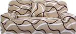 Sourcingmap Stretch Diivan Cover Loveseat Diivan Slipcover, masinpestav, stiilne m&ouml;&ouml;bli kaitsekate koos &uuml;he padjakattega (3 istekohaga, muster 13)