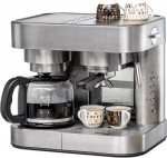 Rommelsbacher EKS Coffee Machine, Stainless Steel